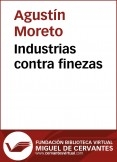 Industrias contra finezas