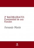 2º BACHILLERATO: Continuidad de una Función